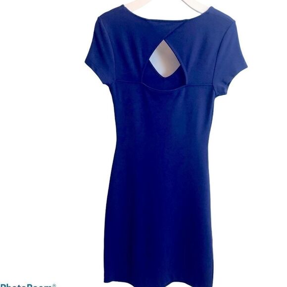 French Connection Blue Dress 4 - Picture 1 of 3